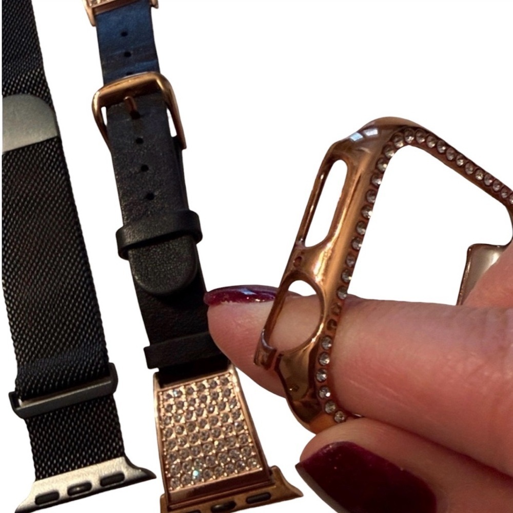 Apple Watch Bands + Case | 38MM/40MM/41MM/42MM Compatible | Great Bundle Item - Picture 3 of 5